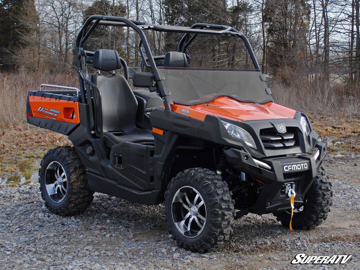 SuperATV CFMOTO UForce 500 Scratch-Resistant Half Windshield