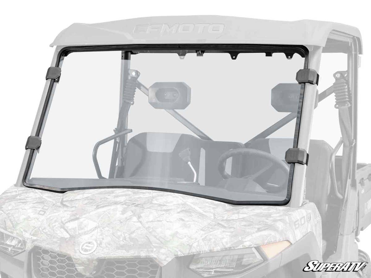 SuperATV CFMOTO UForce 600 Scratch Resistant Full Windshield