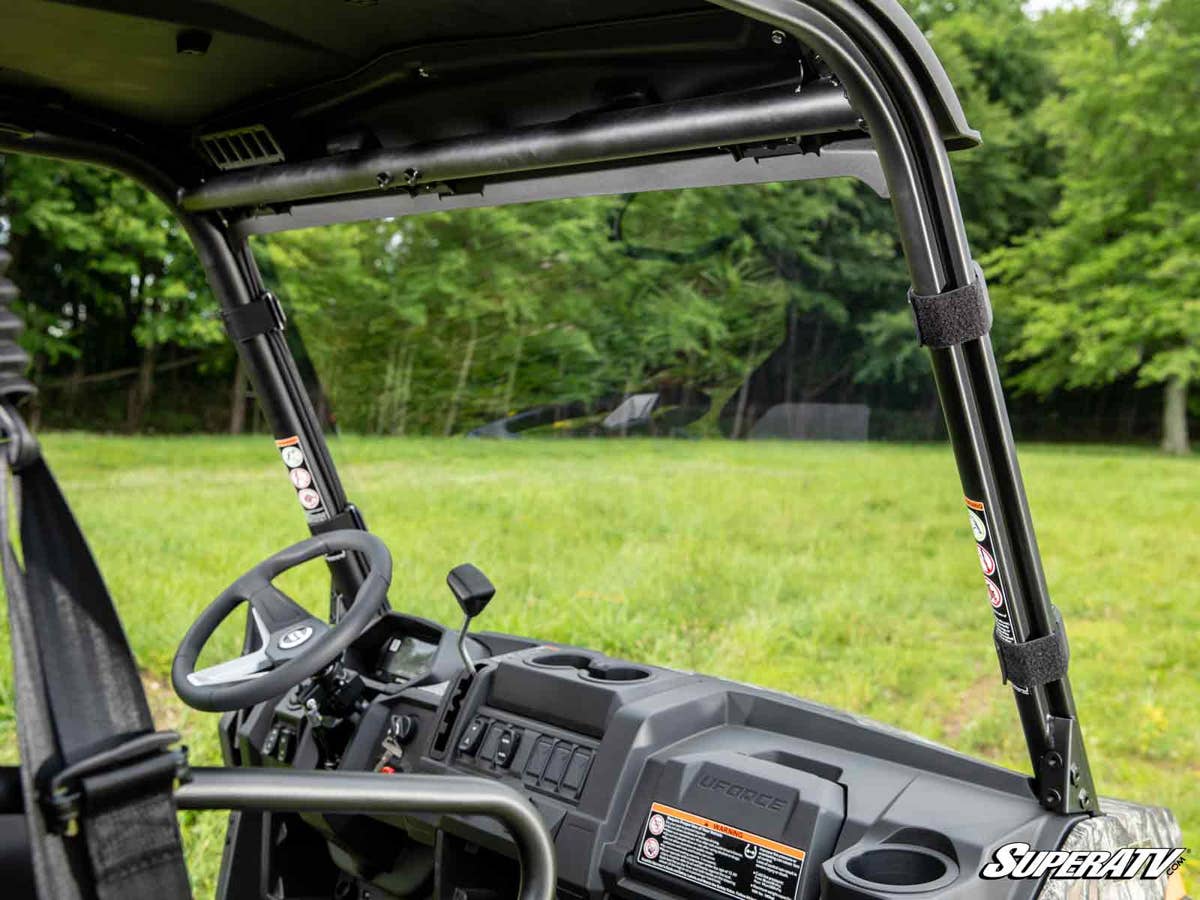 SuperATV CFMOTO UForce 600 Scratch Resistant Full Windshield