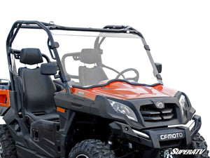 SuperATV CFMOTO UForce 800 Scratch-Resistant Full Windshield