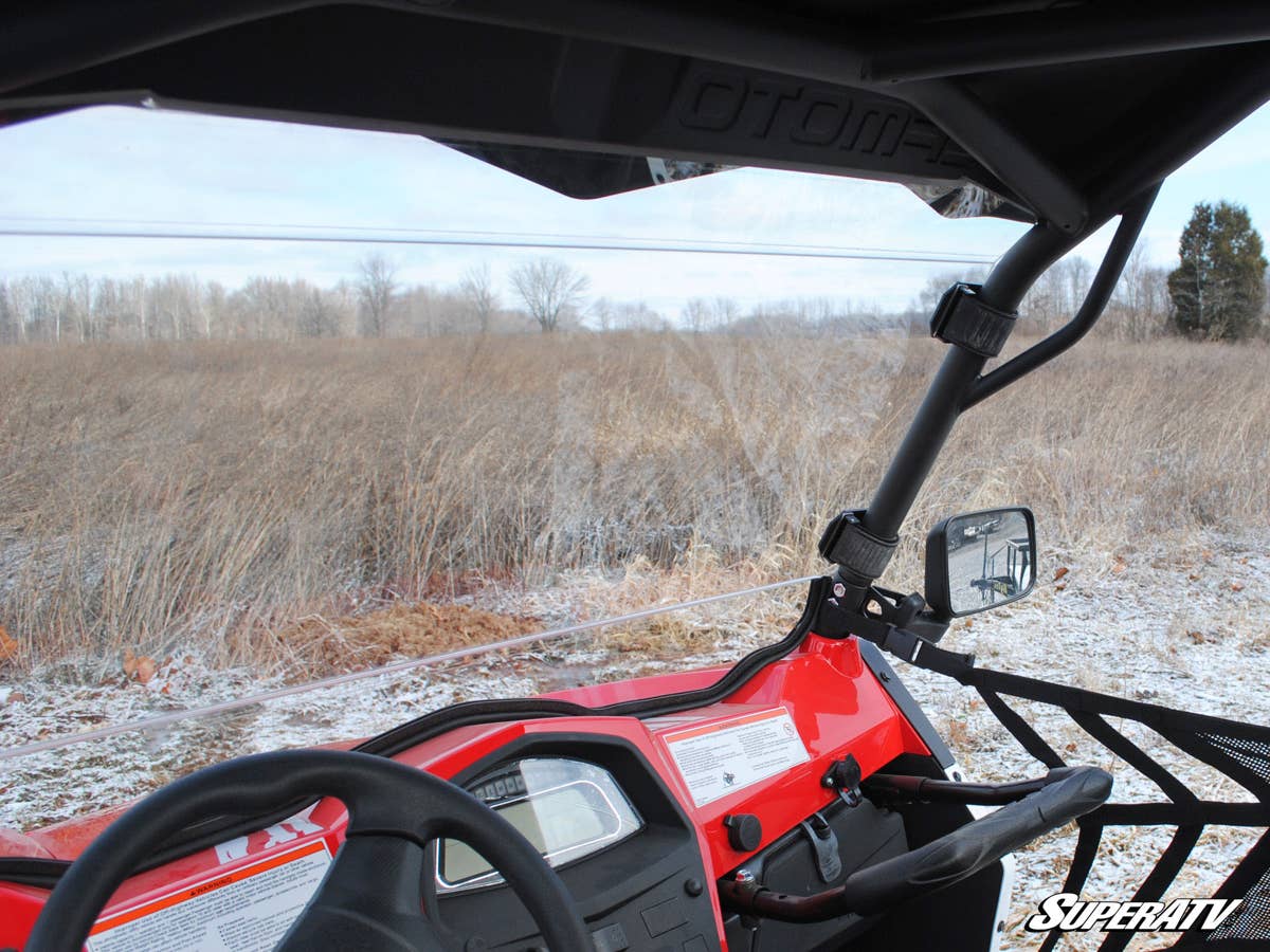 SuperATV CFMOTO ZForce 500 Scratch-Resistant Full Windshield