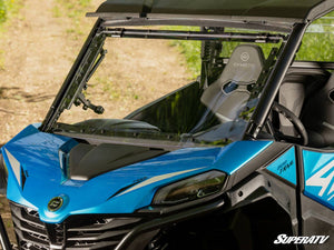 SuperATV CFMoto ZForce 800 Trail Scratch-Resistant Flip Windshield