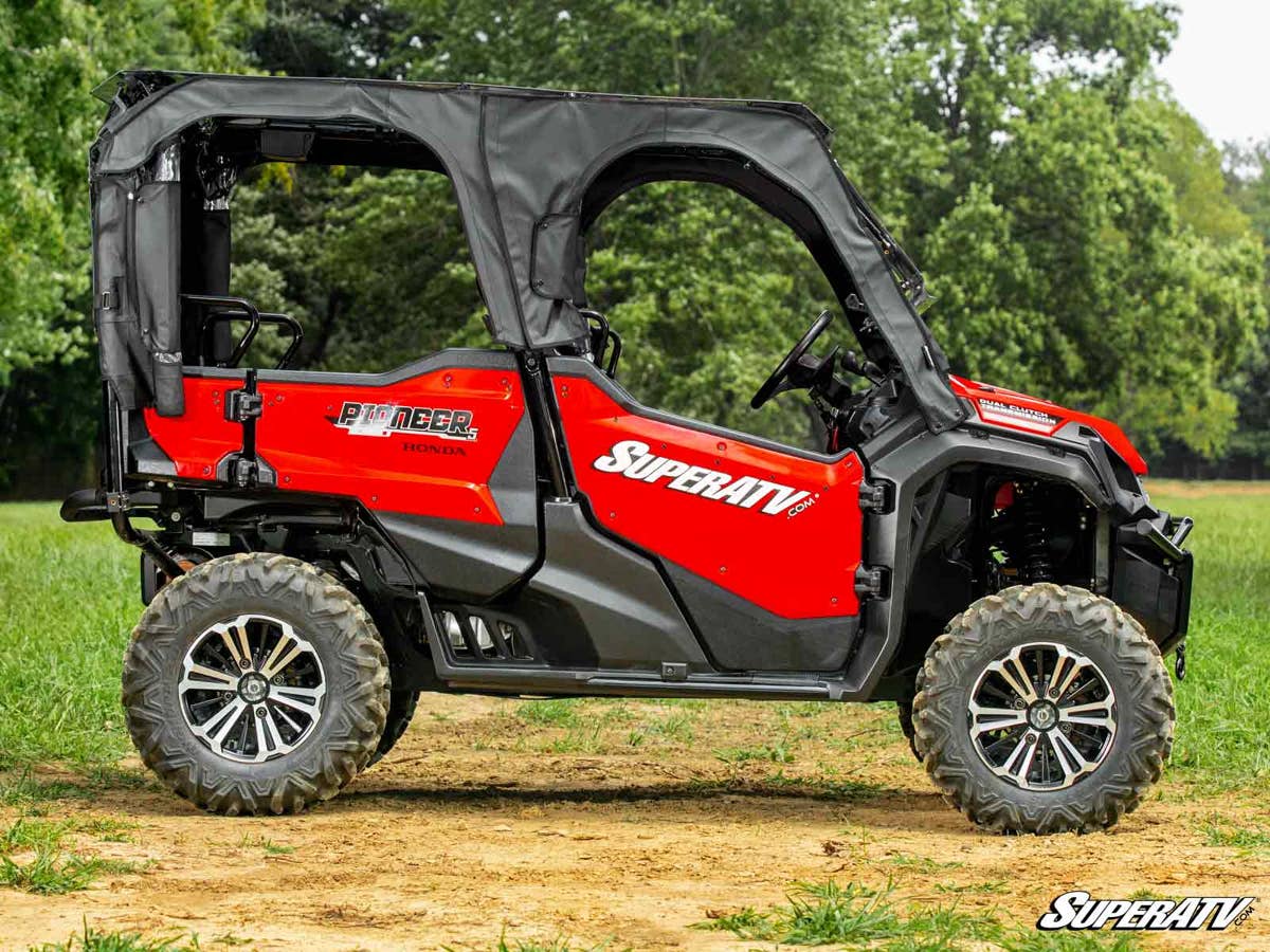 SuperATV Honda Pioneer 1000-5 Primal Soft Cab Enclosure Upper Doors