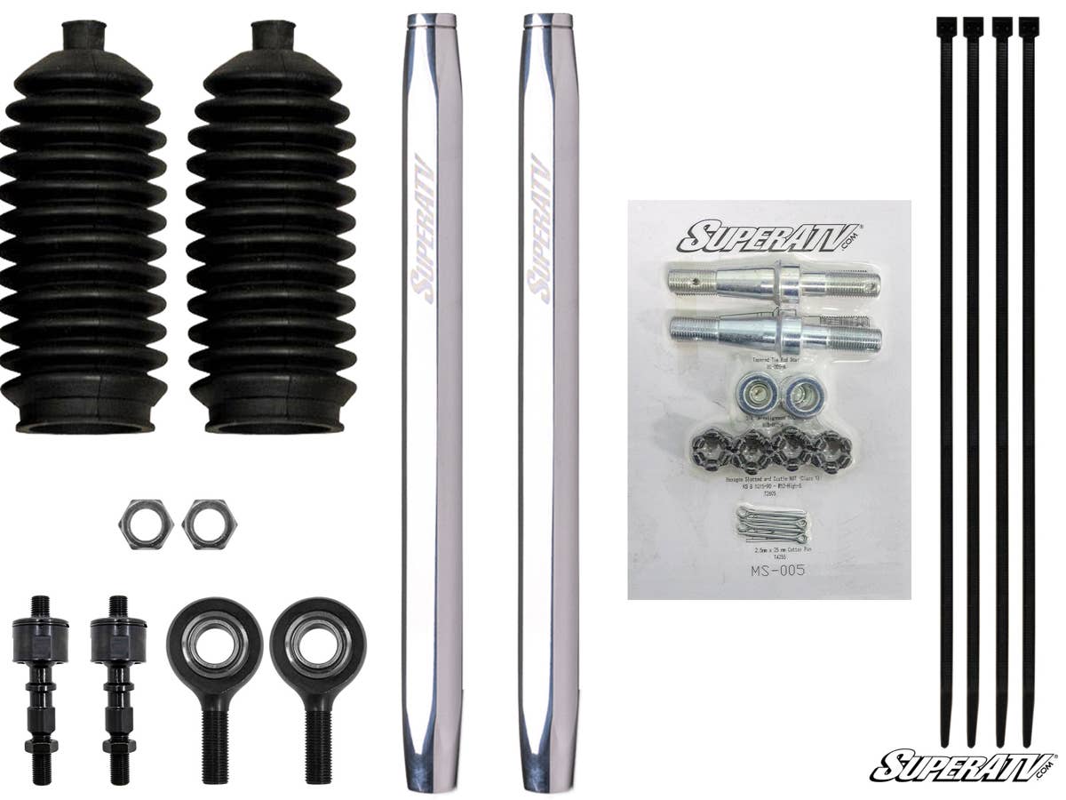 SuperATV Honda Pioneer 1000 Billet Aluminum Hex Tie Rod Kit