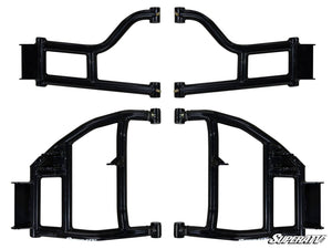 SuperATV Honda Pioneer 1000 High Clearance 1.5" Offset Rear A-Arms