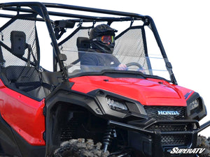 SuperATV Honda Pioneer 1000 Scratch Resistant Half Windshield