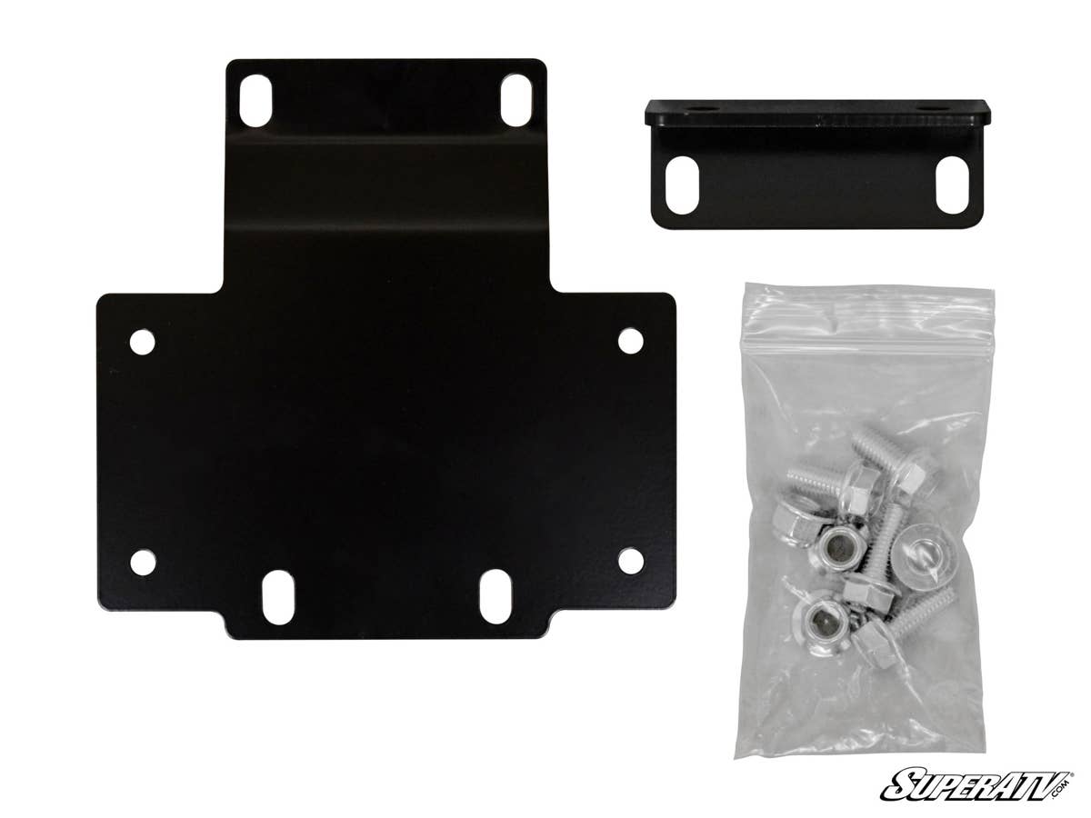 SuperATV Honda Pioneer 1000 Winch Mounting Plate