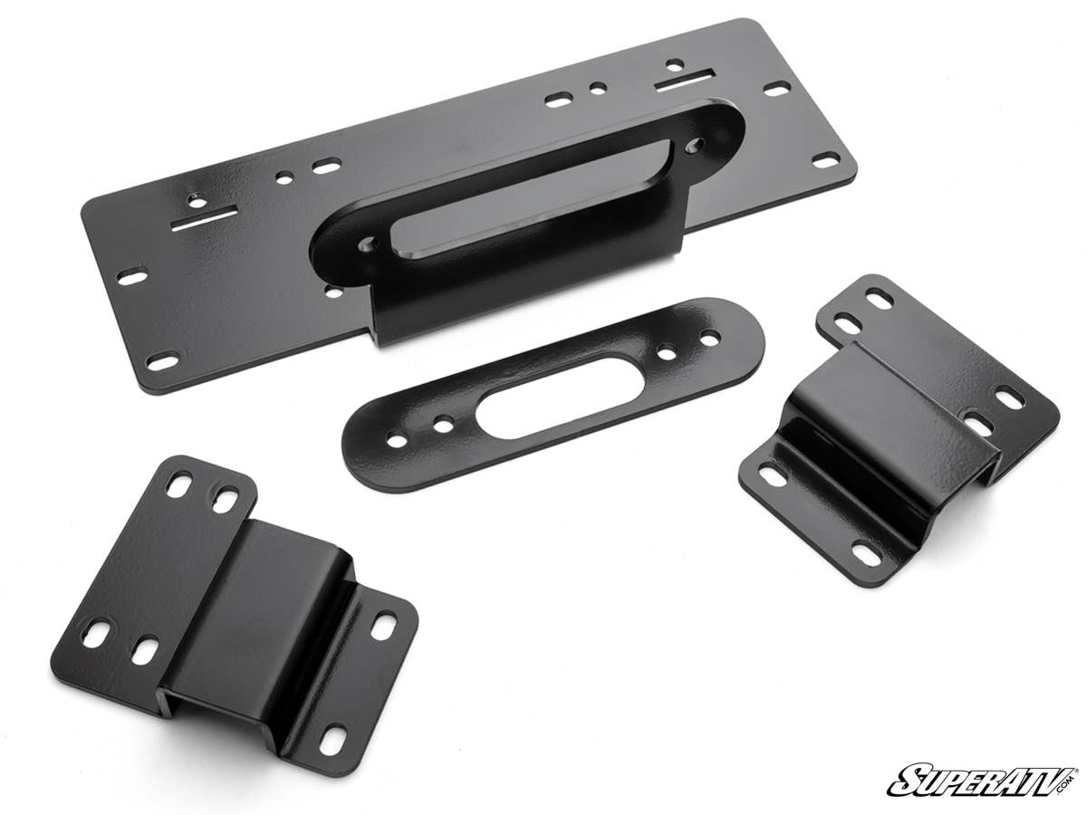 SuperATV Honda Pioneer 520 Winch Mounting Plate