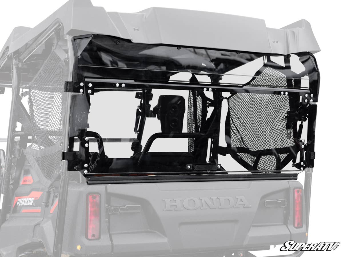 SuperATV Honda Pioneer 700-4 Rear Windshield