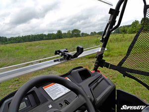 SuperATV Honda Pioneer 700 Scratch Resistant Flip Windshield