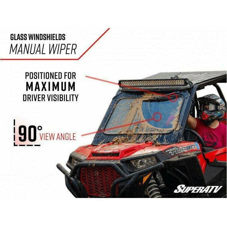 Photo of Honda Talon Glass Windshield by SuperATV - Premium Windshields for UTVs / Side by Sides
