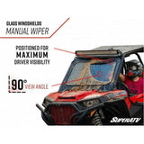 Photo of Honda Talon Glass Windshield by SuperATV - Premium Windshields for UTVs / Side by Sides