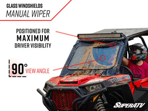 SuperATV Honda Talon 1000 Glass Windshield