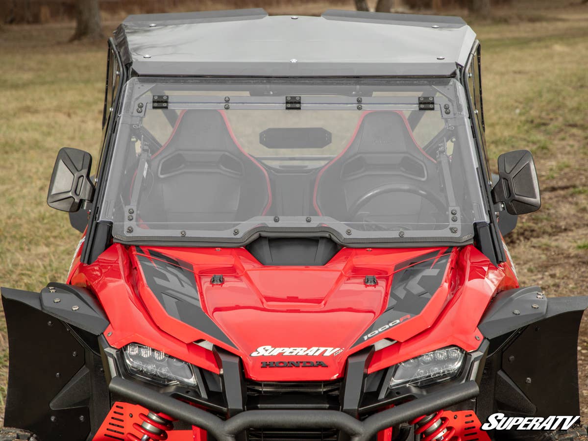 SuperATV Honda Talon 1000 Maxdrive Power Flip Windshield