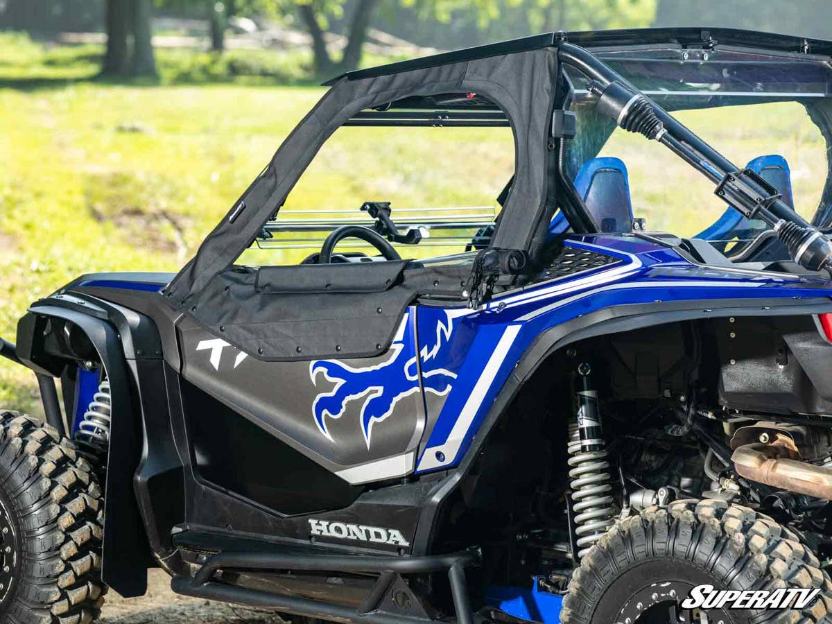 SuperATV Honda Talon 1000 Primal Soft Cab Enclosure Upper Doors