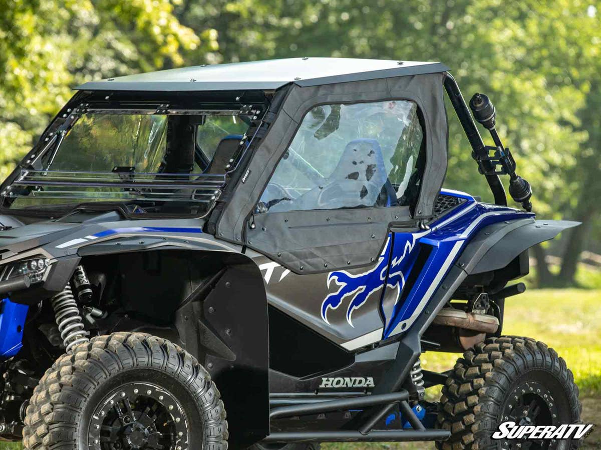 SuperATV Honda Talon 1000 Primal Soft Cab Enclosure Upper Doors