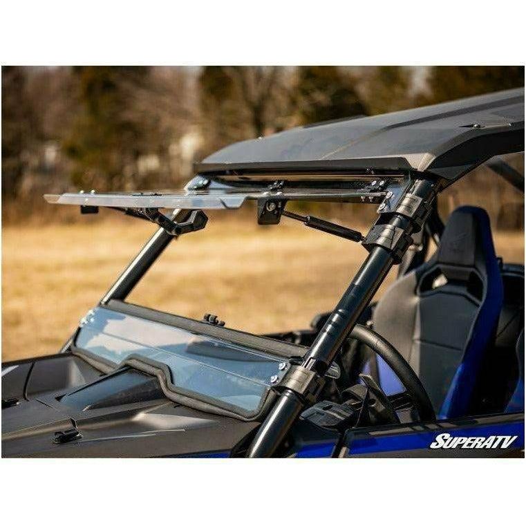 Photo of Honda Talon Scratch Resistant Flip Windshield by SuperATV - Premium Windshields for UTVs / Side by Sides