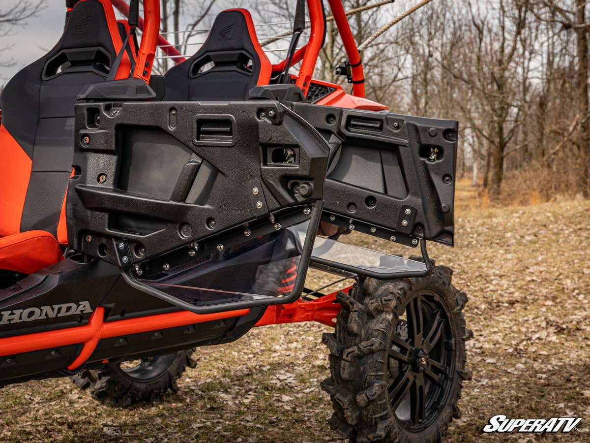 SuperATV Honda Talon 1000X-4 Clear Lower Doors