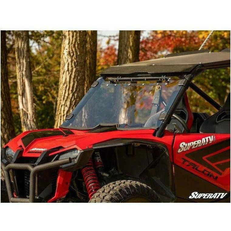 Photo of Honda Talon 1000X Scratch Resistant Vented Full Windshield by SuperATV - Premium Windshields for UTVs / Side by Sides