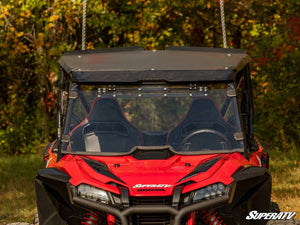 SuperATV Honda Talon 1000X Scratch-Resistant Vented Full Windshield