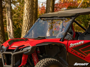 SuperATV Honda Talon 1000X Scratch-Resistant Vented Full Windshield