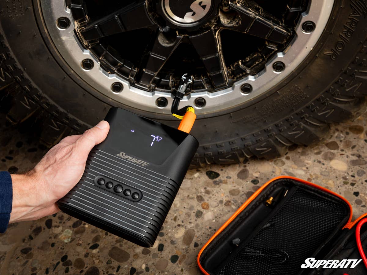 SuperATV Jump Starter With Air Compressor