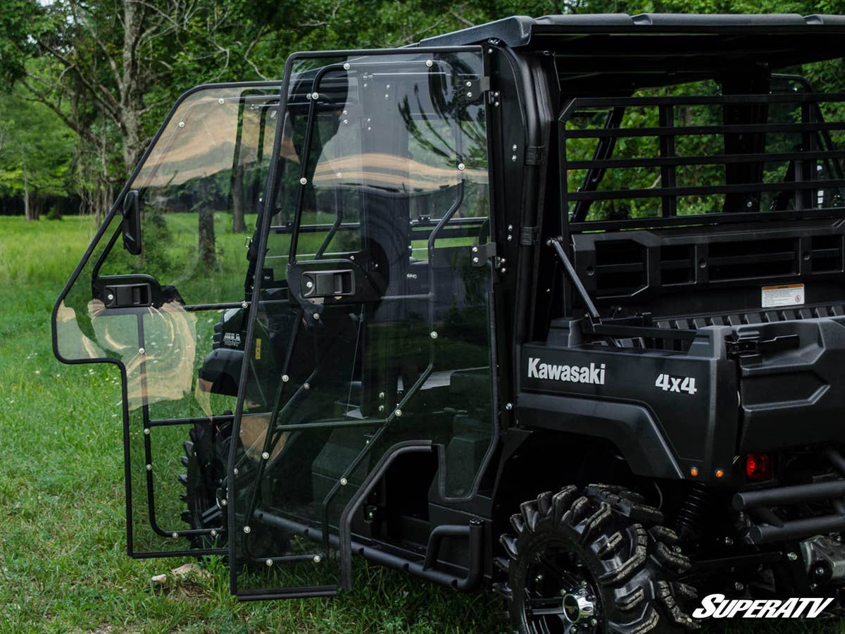 SuperATV Kawasaki Mule Cab Enclosure Doors