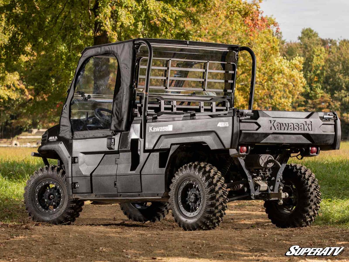 SuperATV Kawasaki Mule Pro FX Primal Soft Cab Enclosure Upper Doors