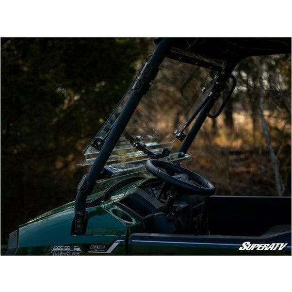 Kawasaki Mule Pro-MX Scratch Resistant Flip Windshield