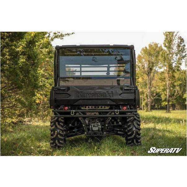 Photo of Kawasaki Mule Pro Rear Windshield by SuperATV - Premium Windshields for UTVs / Side by Sides