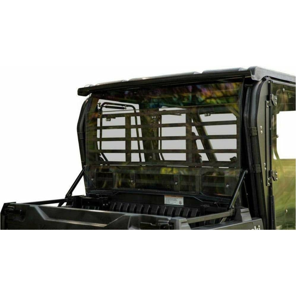 Photo of Kawasaki Mule Pro Rear Windshield by SuperATV - Premium Windshields for UTVs / Side by Sides