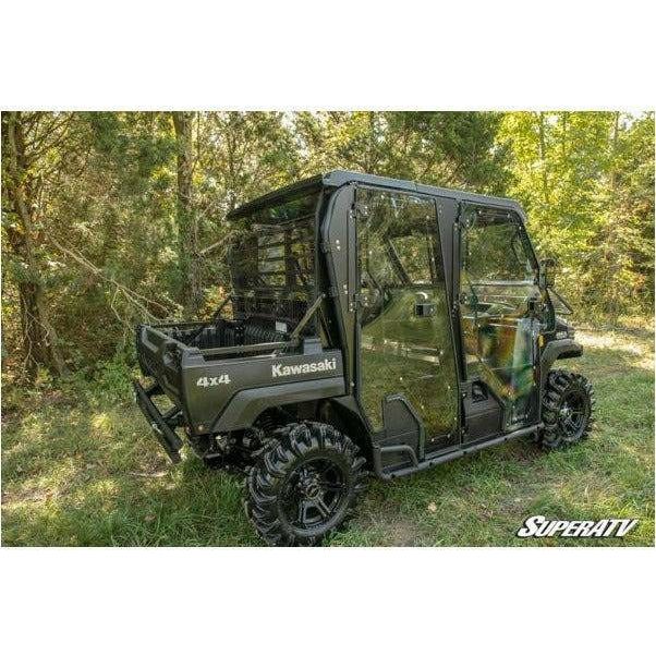 Photo of Kawasaki Mule Pro Rear Windshield by SuperATV - Premium Windshields for UTVs / Side by Sides