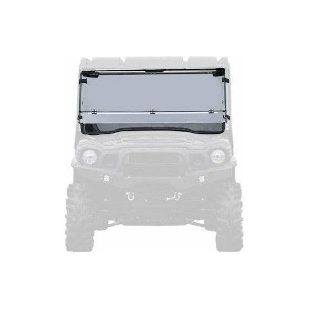 Kawasaki Mule Pro Scratch Resistant Flip Down Windshield