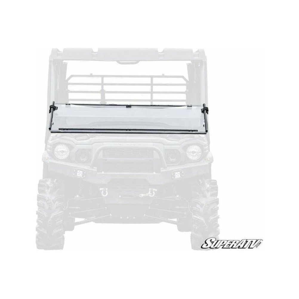 Kawasaki Mule Pro Scratch Resistant Flip Down Windshield