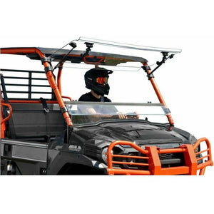 Kawasaki Mule Pro Scratch Resistant Flip Windshield