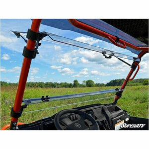 Kawasaki Mule Pro Scratch Resistant Flip Windshield