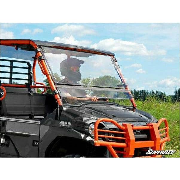 Kawasaki Mule Pro Scratch Resistant Flip Windshield