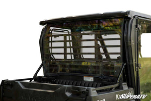 SuperATV Kawasaki Mule Pro Scratch Resistant Rear Windshield