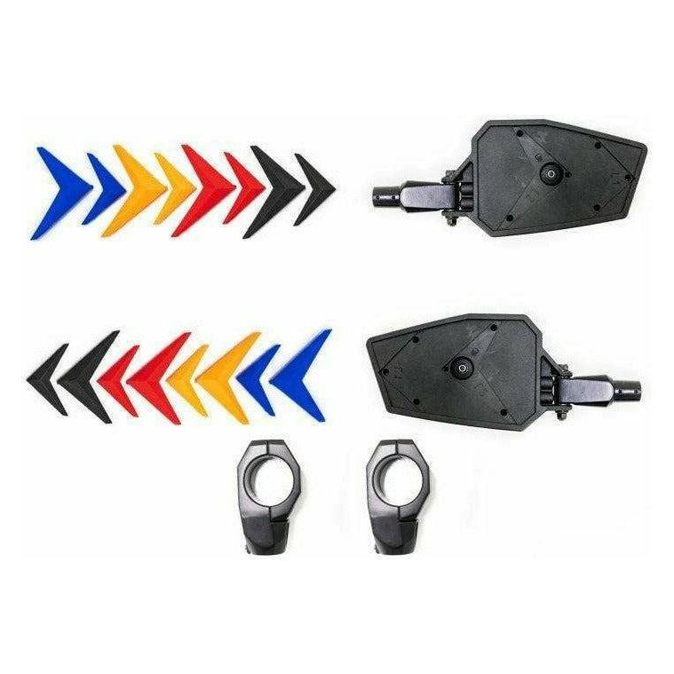 Photo of Kawasaki KRX Seeker Side View Mirrors by SuperATV - Premium Mirrors for UTVs / Side by Sides