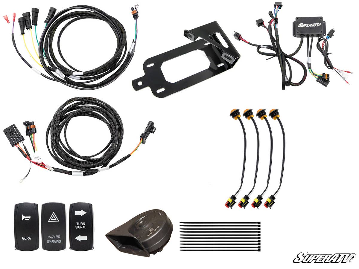 SuperATV Kawasaki Teryx 4 Plug-Play Turn Signal Kit