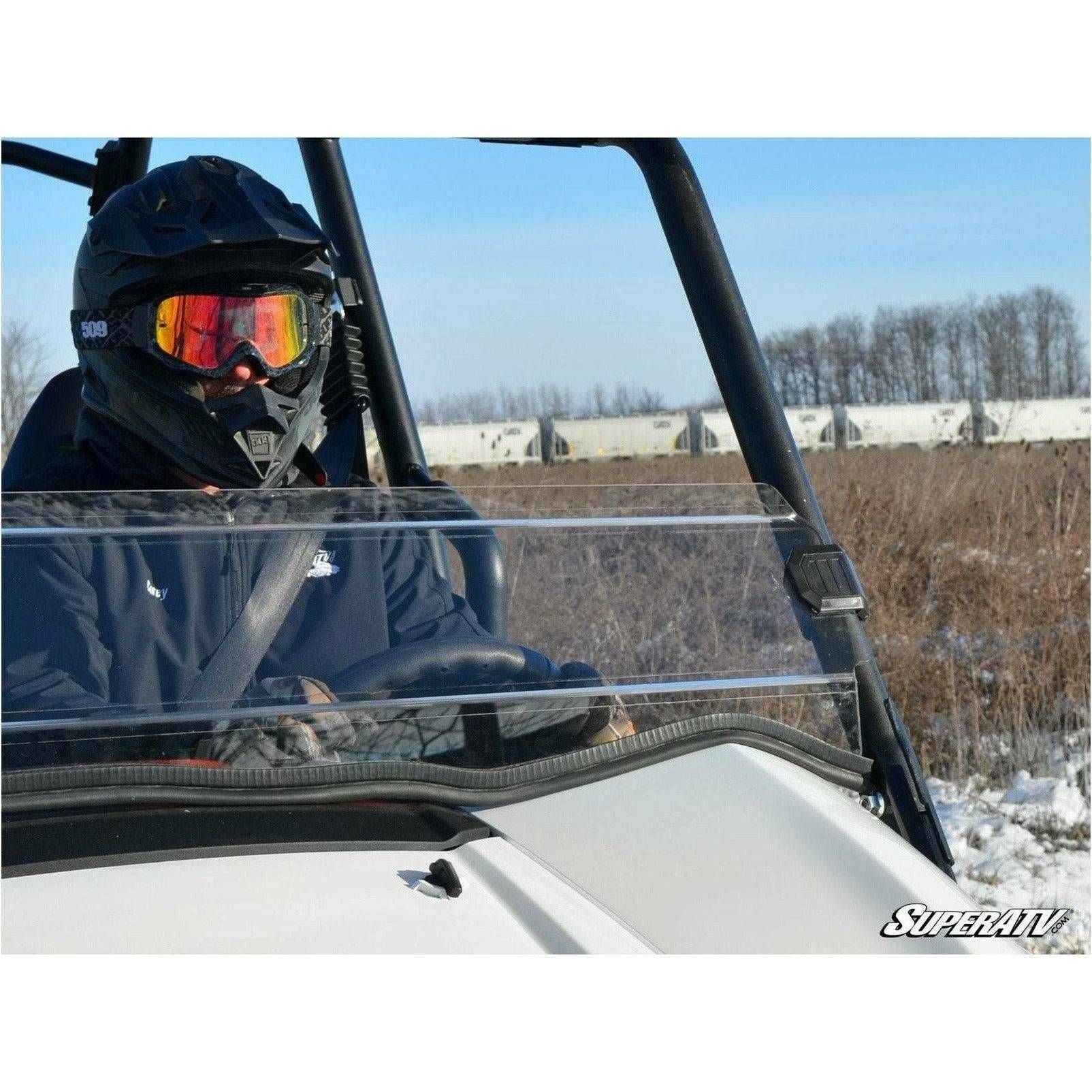 Photo of Kawasaki Teryx 800 Half Windshield by SuperATV - Premium Windshields for UTVs / Side by Sides