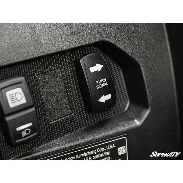 Photo of Kawasaki KRX Deluxe Plug & Play Turn Signal Kit by SuperATV - Premium Street Legal Kits for UTVs / Side by Sides