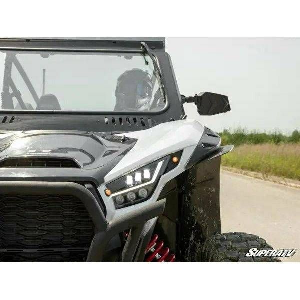 Photo of Kawasaki KRX Deluxe Plug & Play Turn Signal Kit by SuperATV - Premium Street Legal Kits for UTVs / Side by Sides