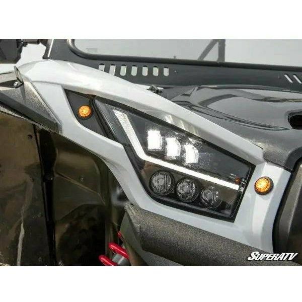 Photo of Kawasaki KRX Deluxe Plug & Play Turn Signal Kit by SuperATV - Premium Street Legal Kits for UTVs / Side by Sides