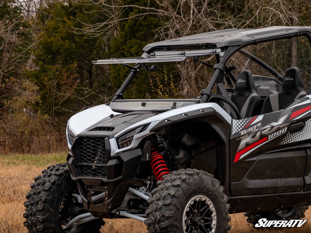 SuperATV Kawasaki Teryx KRX 1000 Flip Windshield