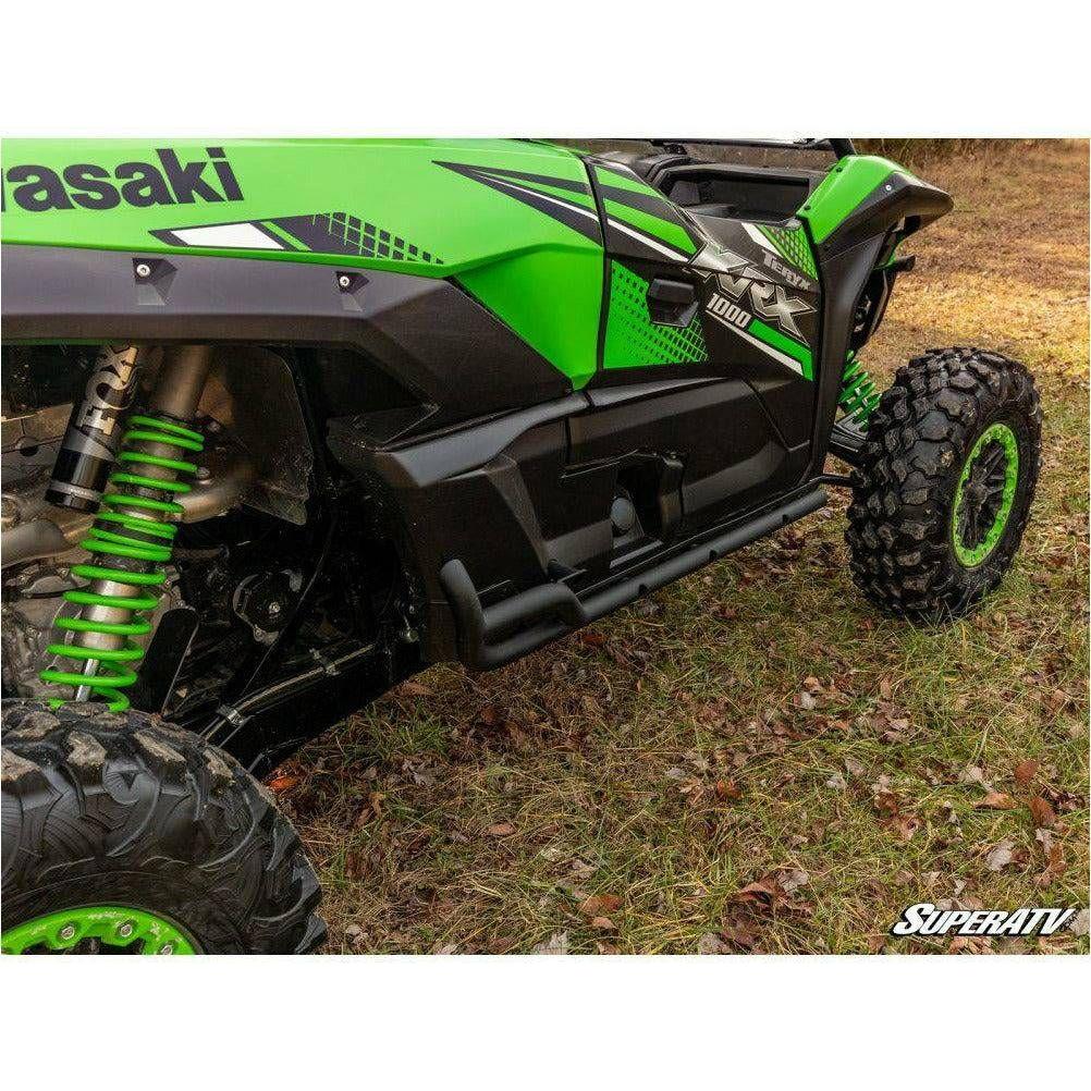 Photo of Kawasaki KRX Heavy Duty Nerf Bars by SuperATV - Premium Nerf Bars for UTVs / Side by Sides