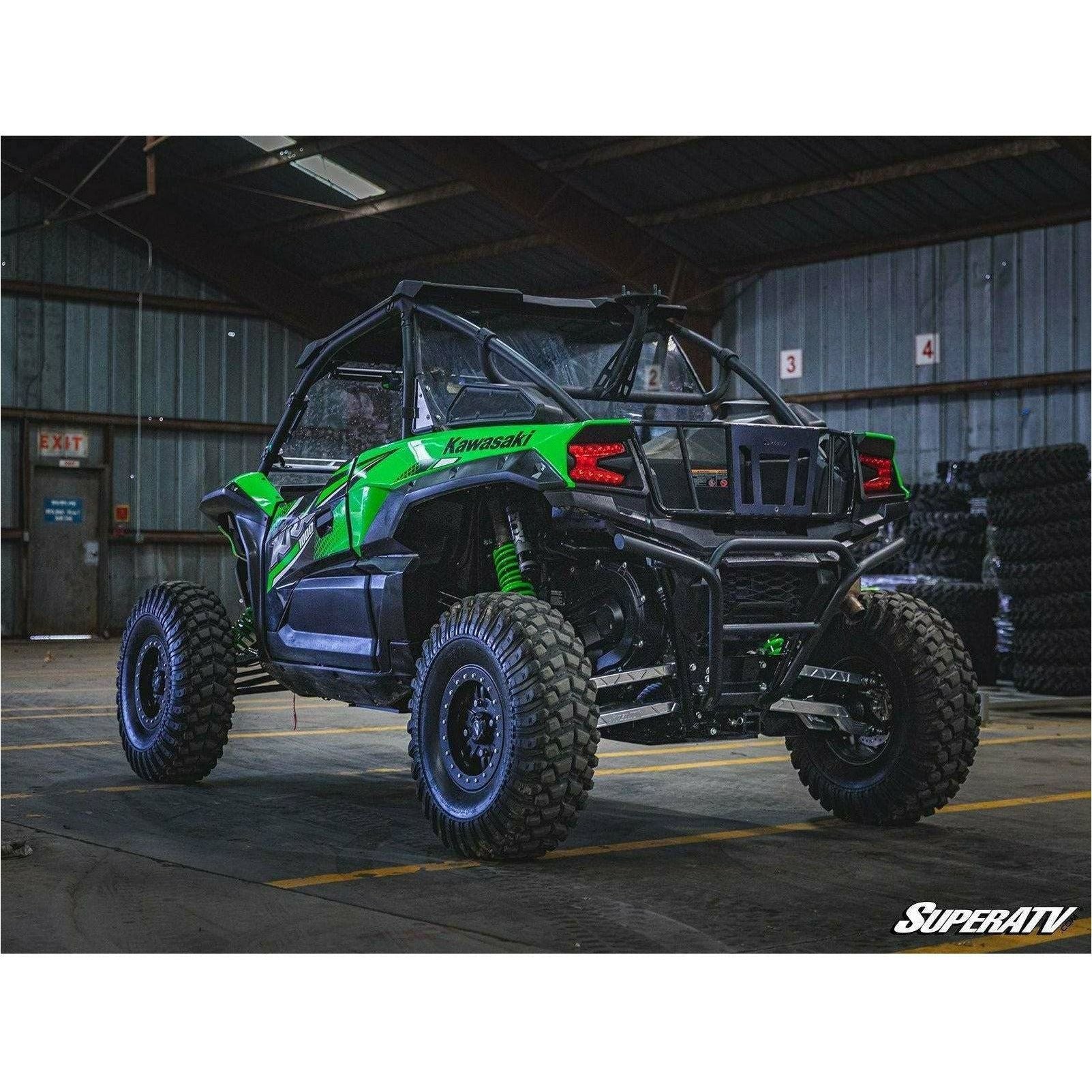 Photo of Kawasaki KRX High Clearance Billet Aluminum Radius Arms by SuperATV - Premium Radius Rods for UTVs / Side by Sides