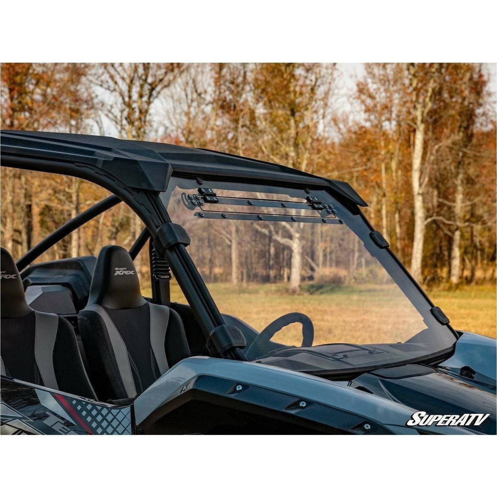 Photo of Kawasaki KRX Scratch Resistant Vented Full Windshield by SuperATV - Premium Windshields for UTVs / Side by Sides