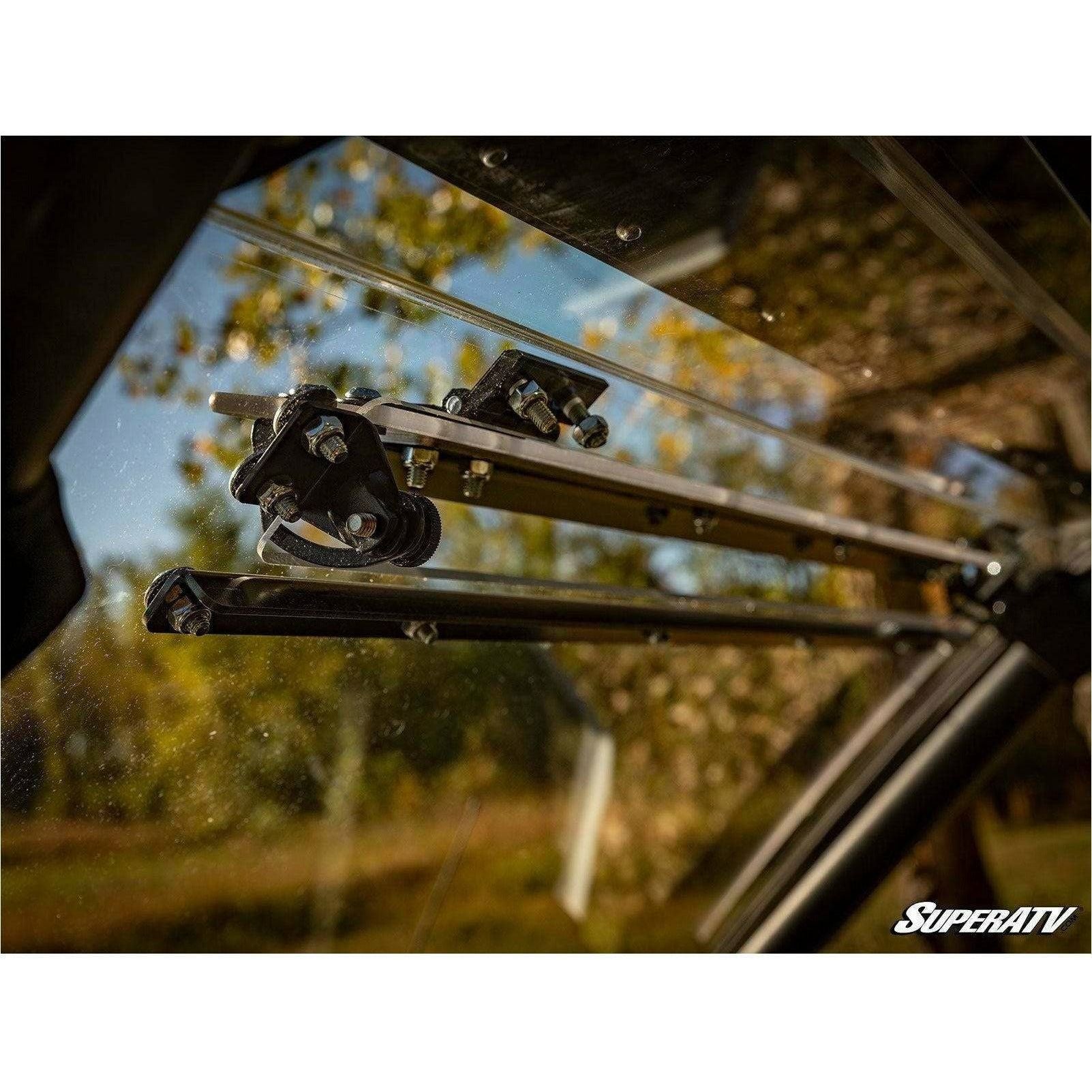 Photo of Kawasaki KRX Scratch Resistant Vented Full Windshield by SuperATV - Premium Windshields for UTVs / Side by Sides