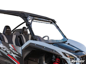 SuperATV Kawasaki Teryx KRX 1000 Scratch Resistant Vented Full Windshield